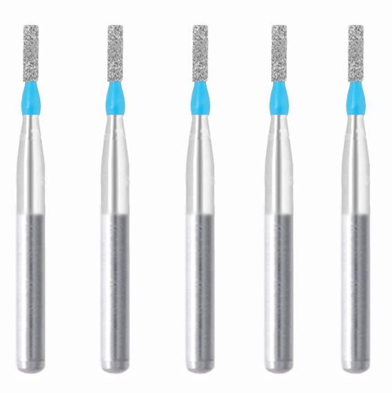 Cylindrical 1.4 mm Dia. Medium Grit Diamond Bur 5 per pack. 107.14M1
