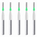 Cylindrical 1 mm Dia. Coarse Grit Diamond Bur 5 per pack. 107.10C4