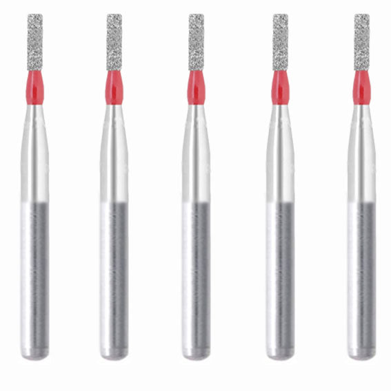 Cylindrical 0.8 mm Dia. Fine Grit Diamond Bur 5 per pack. 107.8F1