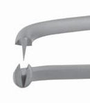 Semkin Tissue Plier 125mm Curved 1 x 2 Teeth - Osung USA