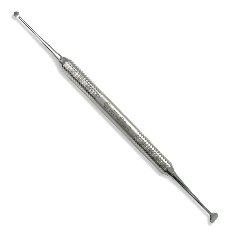 Osung 2/4 Miller Straight Dental Surgical Curette 3.5mm/7mm -URCM2-4 - Osung USA