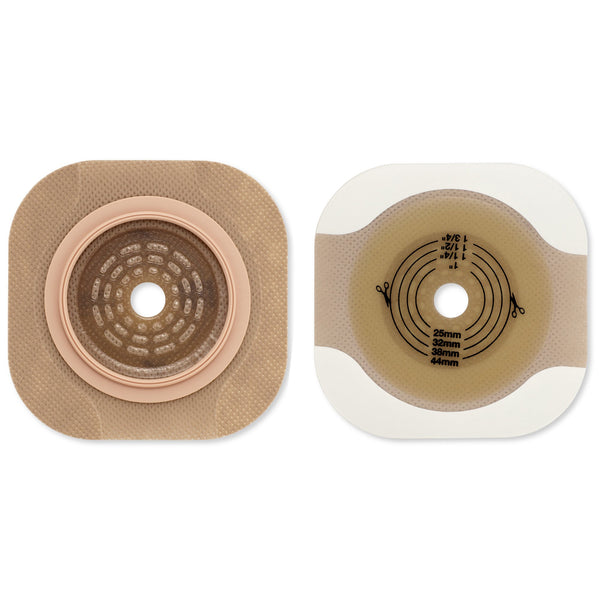 NEW IMAGE™ FLAT CERAPLUS™ OSTOMY BARRIER WITH TAPE BORDERS, 44 MM FLANGE, 32 MM, SOLD AS 5/BOX HOLLISTER 112016