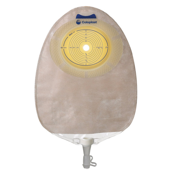 SENSURA® XPRO FLAT 1-PIECE TRANSPARENT UROSTOMY POUCH, 10 – 76MM STOMAS, SOLD AS 1/BOX COLOPLAST 11809