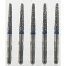 Diamond Burs, Taper Round Shape, Standard Grit Multi-Use 199Tr-25 - Osung USA