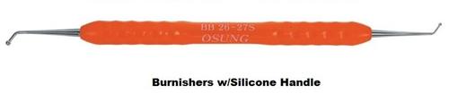 Dental Burnisher, Ball, Autoclavable Silicone Handle, BB 26-27S - Osung USA