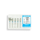 Cylindrical, Hemispherical End 2 mm Dia. Medium Grit Diamond Bur 5 per pack. 137.20M1