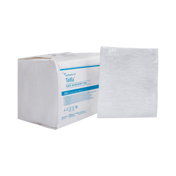 TELFA™ OUCHLESS NONADHERENT DRESSING, 8 X 10 INCH, SOLD AS 125/BAG CARDINAL 3279