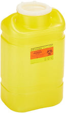 CONTAINER, SHARPS CHEMO YLW 5.1GL (8/CS), 1/EA
