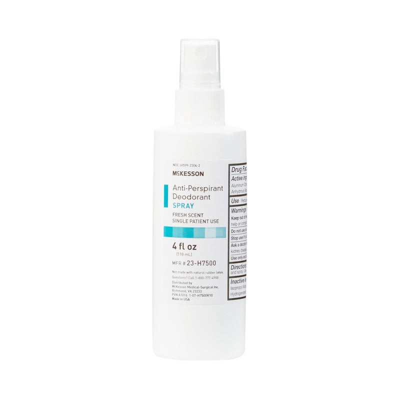 MCKESSON ANTIPERSPIRANT / DEODORANT, FRESH SCENT, 4 OZ SPRAY, SOLD AS 48/CASE MCKESSON 23-H7500