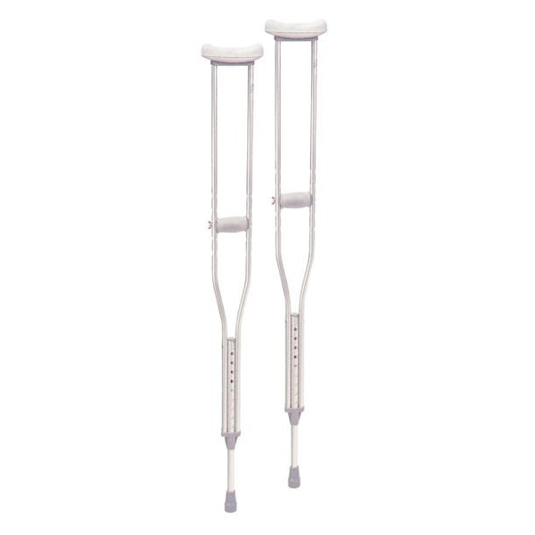 Drive Medical Crutches Tbd-Crutches Pediatric Aluminum4Ft6In To 5Ft2In 1Pr/Cs -10416-1
