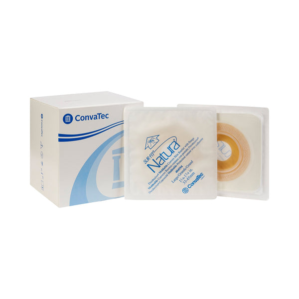 SUR-FIT NATURA® DURAHESIVE OSTOMY BARRIER, 2¼-INCH FLANGE, 1¼ – 1¾ INCH STOMAS, SOLD AS 10/BOX CONVATEC 404594