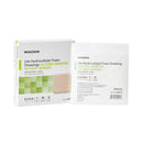 MCKESSON LITE HYDROCELLULAR FOAM DRESSING W/ SILICONE ADHESIVE W/O BORDER, 4 X 4, SOLD AS 10/BOX MCKESSON 4893