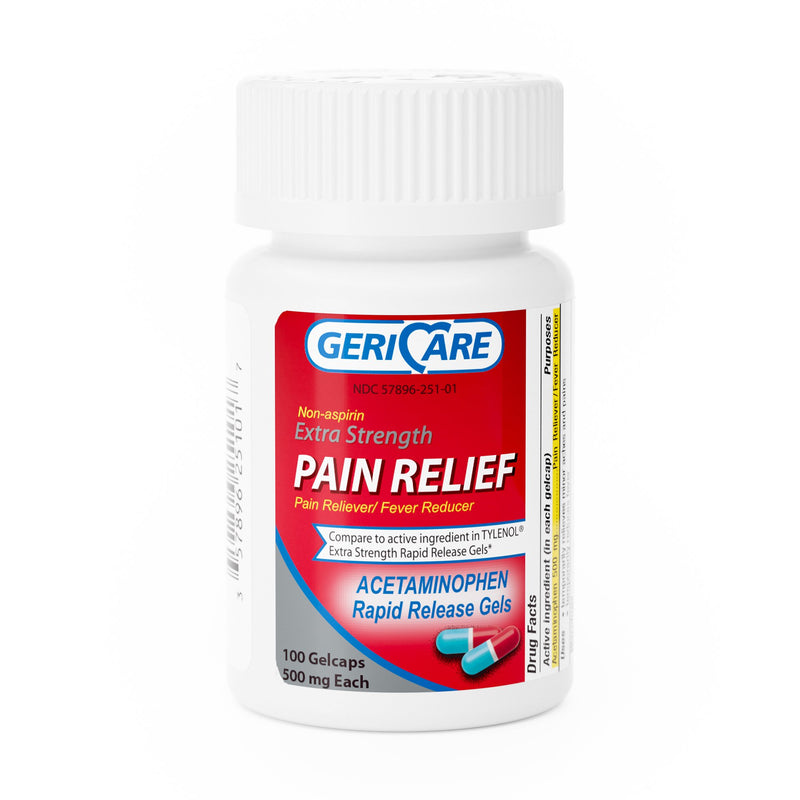 GERI-CARE® ACETAMINOPHEN PAIN RELIEF, SOLD AS 12/CASE GERI-CARE 251-01-GCP