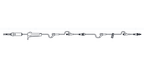 Amsino Amsafe Iv Administration Sets Iv Admin Set 89In Needle Freey Sites 50/Cs -158307