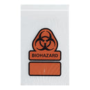 BAG, BIOHAZARD SPCMN RECLOS 6X9 (CUSTOM) (100/PK 10PK/CS), 1000/CS