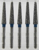 Diamond Burs, Taper Round Shape, Standard Grit Multi-Use 199Tr-19 - Osung USA