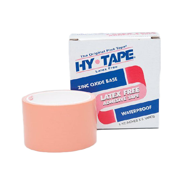 HY-TAPE® ZINC OXIDE ADHESIVE MEDICAL TAPE, 2 INCH X 5 YARD, PINK, SOLD AS 1/ROLL HY-TAPE 120BLF