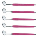 OSUNG Dental Mirror, Softgrip Handle, Simple Stem, Purple Handle with out mirror 2MHS2 Pack of 5 - Osung USA