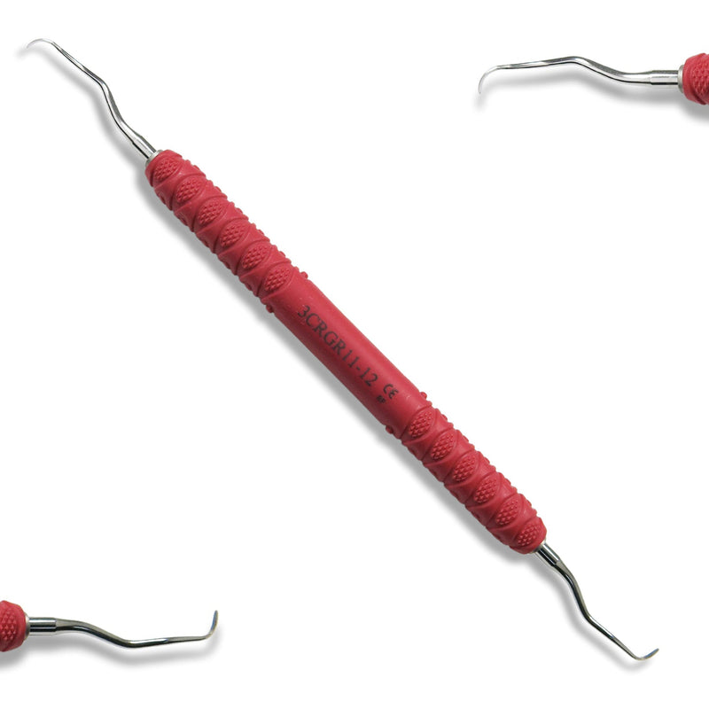 Gracey Curette, Plastic handle, Rigid, 3CRGR11-12 - Osung USA