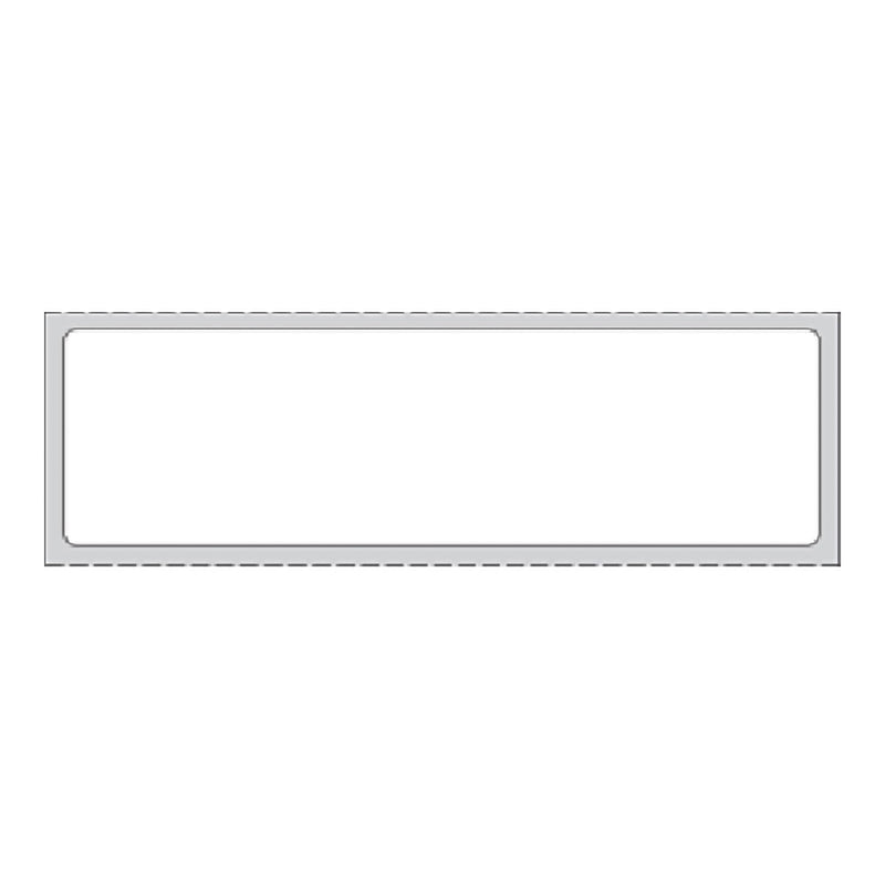 PDC® BLANK THERMAL LABEL, 3-1/2 X 1 INCH, SOLD AS 10400/CASE PDC THERMD24