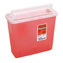 IN-ROOM™ MULTI-PURPOSE SHARPS CONTAINER, 1-1/4 GALLON, 11 X 10¾ X 4¾ INCH, SOLD AS 20/CASE CARDINAL 851301