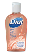 DIAL® PROFESSIONAL HAIR AND BODY WASH, 7.5 OZ., SOLD AS 24/CASE LAGASSE DIA04014