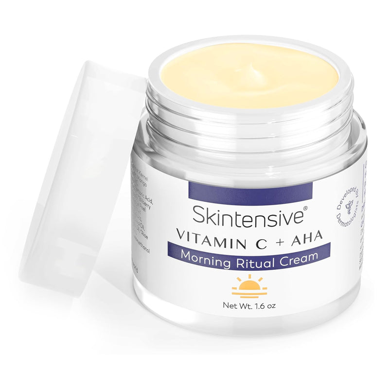 SKINTENSIVE® VITAMIN C + AHA MORNING RITUAL CREAM, SOLD AS 1/EACH SKINTENSIVE SK-0008