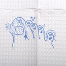 MCKESSON NONSTERILE WHITE / BLUE CARTOON TOES PROCEDURE TOWEL, 13 X 18 INCH, SOLD AS 500/CASE MCKESSON 18-917489