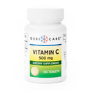 GERI-CARE ASCORBIC ACID VITAMIN C SUPPLEMENT, SOLD AS 12/CASE GERI-CARE 841-01-GCP
