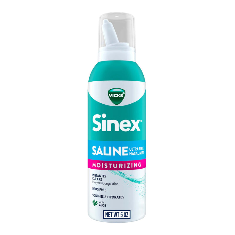 SINEX SALINE ULTRA FINE NASAL MIST MOISTURIZING WITH ALOE, SOLD AS 1/EACH PROCTER 32390004151