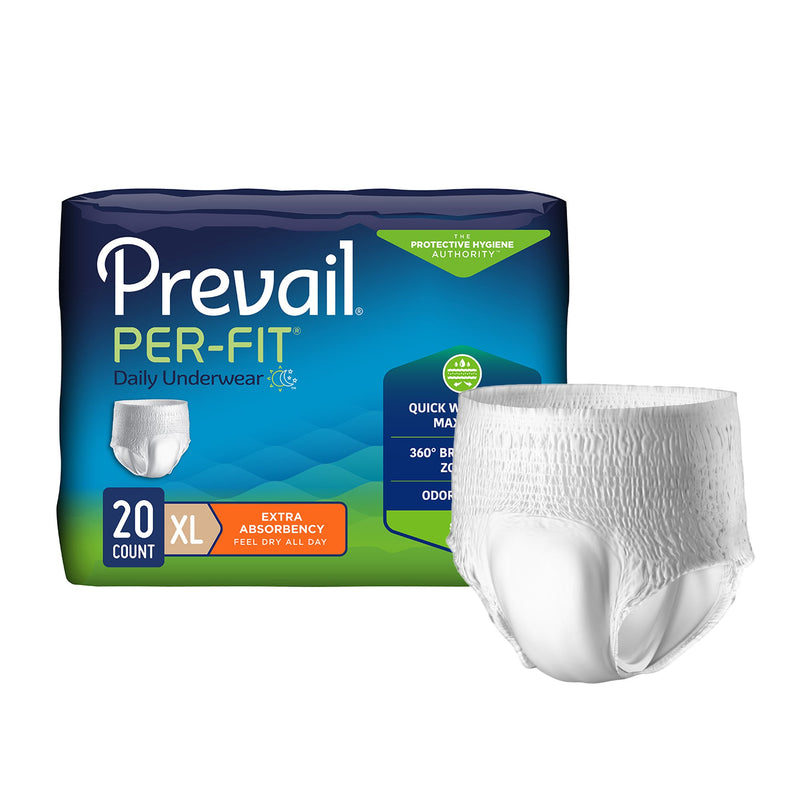 PREVAIL PER-FIT® DAILY UNDERWEAR, X-LARGE, SOLD AS 80/CASE FIRST PF-514/1