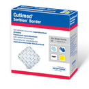 Cutimed® Sorbion® Border Super Absorbent Dressing, 6 x 6 Inch, 10/BX