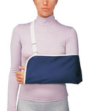 PROCARE® DEEP POCKET ECONOMY BLUE / WHITE POLYESTER / COTTON ARM SLING, MEDIUM, SOLD AS 1/EACH DJO 79-99155