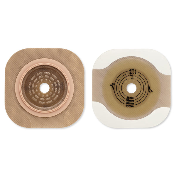 NEW IMAGE™ FLAT CERAPLUS™ OSTOMY BARRIER WITH TAPE BORDERS, 44 MM FLANGE, 29 MM, SOLD AS 5/BOX HOLLISTER 112015