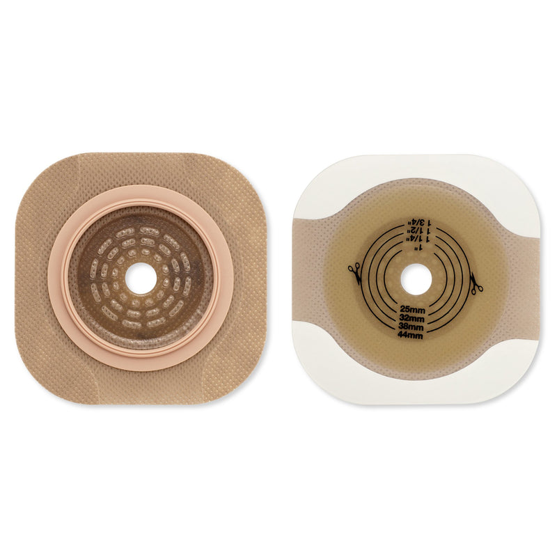 NEW IMAGE™ FLAT CERAPLUS™ OSTOMY BARRIER WITH TAPE BORDERS, 44 MM FLANGE, 29 MM, SOLD AS 5/BOX HOLLISTER 112015