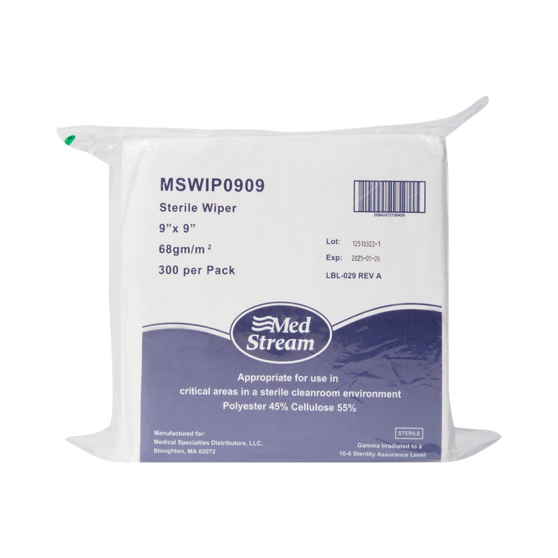 MCKESSON CLEANROOM WIPES, SOLD AS 3600/CASE MCKESSON MSWIP0909