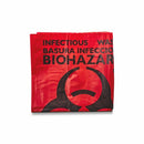 SAFETEC RED BIOHAZARD DISPOSAL BAGS. BAG BIOHAZARD RED 33IN X 39IN1.3MIL 150/CS, CASE