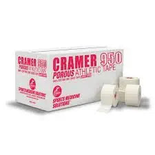 Performance Health 950 Athletic Trainer'S Tape Tape Athletic 950 1/2X10Yd Wht24/Bx -282050