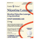 FOSTER & THRIVE™ NICOTINE POLACRILEX LOZENGES 2 MG (NICOTINE) CINNAMON, SOLD AS 72/PACK MCKESSON 70677117401