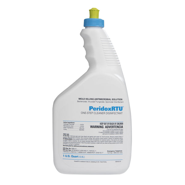 PERIDOXRTU® SPORICIDAL PEROXIDE BASED SURFACE DISINFECTANT CLEANER, 32 OUNCES, SOLD AS 1/EACH CONNECTICUT CR85335IR