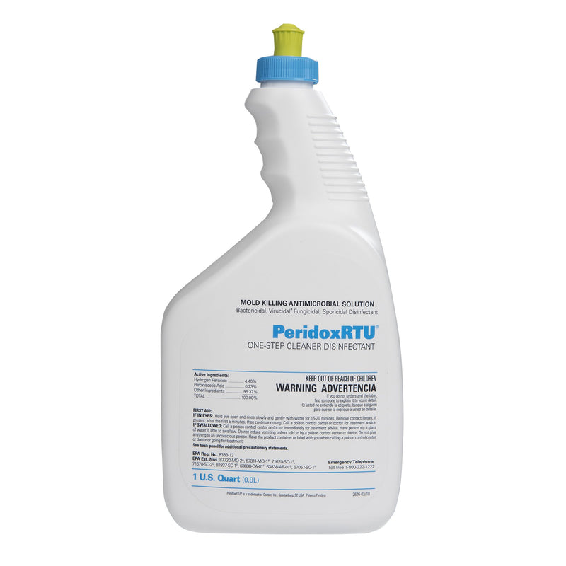 PERIDOXRTU® SPORICIDAL PEROXIDE BASED SURFACE DISINFECTANT CLEANER, 32 OUNCES, SOLD AS 1/EACH CONNECTICUT CR85335IR