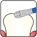 Pear 3.2 mm Dia. Fine Grit Diamond Bur 5 per pack. 237.32F1