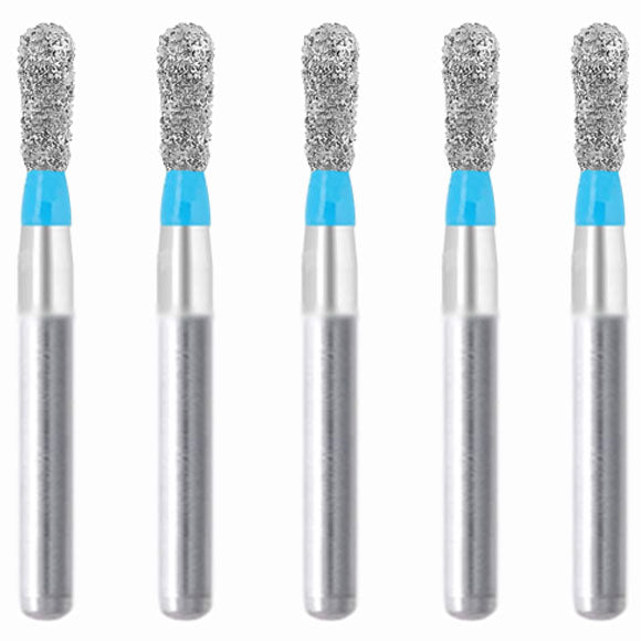 Pear 1.8 mm Dia. Medium Grit Diamond Bur 5 per pack. 237.18M2