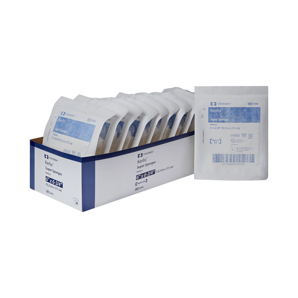 KERLIX™ STERILE USP TYPE VII FLUFF DRESSING, 6 X 6-3/4 INCH, SOLD AS 120/CASE CARDINAL 3085-