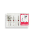 Cylindrical, Ogival End 1.3 mm Dia. Fine Grit Diamond Bur 5 per pack. 245.13F1