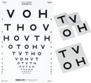 CHART, HOTV 10FT PROPORTIONALLY SPACED 9"X14" GOODLT, 1/EA