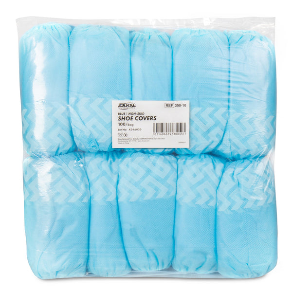 DUKAL NON-SKID SHOE COVERS, SOLD AS 100/BAG DUKAL 350-10