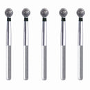 Spherical 2.5 mm Dia. Extra Coarse Grit Diamond Bur 5 per pack. 001.25EC1