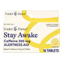 FOSTER & THRIVE™ STAY AWAKE CAFFEINE 200 MG TABLETS, SOLD AS 1/BOX MCKESSON 70677112601