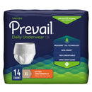 PREVAIL® DAILY UNDERWEAR EXTRA ABSORBENT UNDERWEAR, EXTRA LARGE, SOLD AS 56/CASE FIRST PV-514